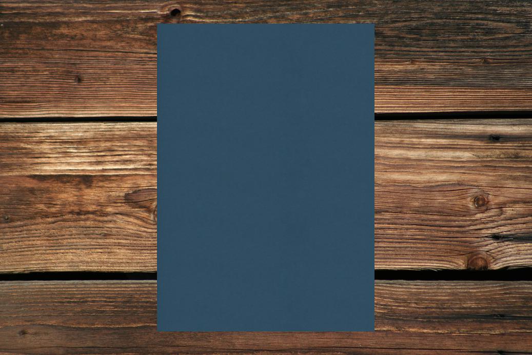 Papier A4 210x297 mm Nachtblau 120 g/qm
